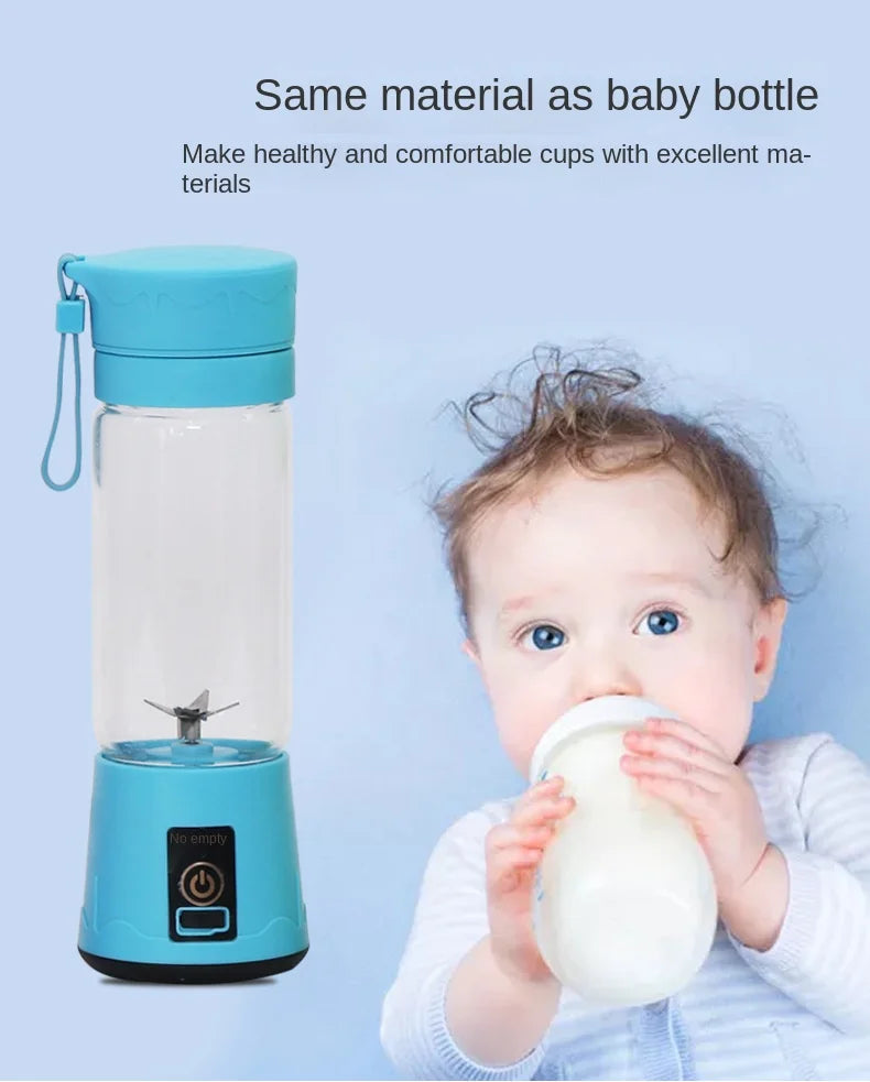 Blend Your Way to Health – Portable Mini Whirlwind Juice Cup for Effortless Nutrition!