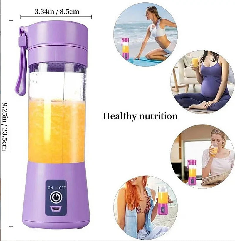 Blend Your Way to Health – Portable Mini Whirlwind Juice Cup for Effortless Nutrition!